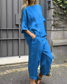 Conjunto Joe - Linho Premium - Destaque Euroupeu (Primavera 2025)