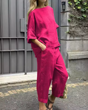 Conjunto Joe - Linho Premium - Destaque Euroupeu (Primavera 2025)