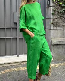 Conjunto Joe - Linho Premium - Destaque Euroupeu (Primavera 2025)